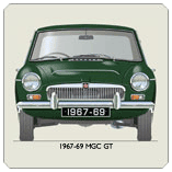 MGC GT (disc wheels) 1967-69 Coaster 2